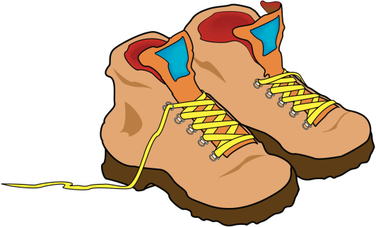 Free Clip Art Hiking Boots ~ Free Hiking Boot Cliparts, Download Free ...