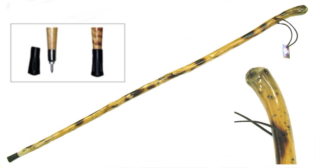 60in Wooden Walking / Hiking Stick WS631.