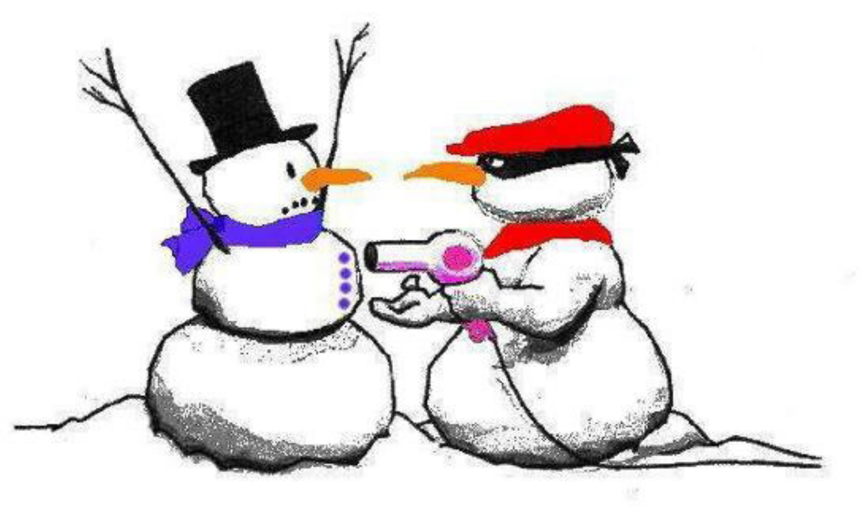 Free Snowman Christmas Clipart.