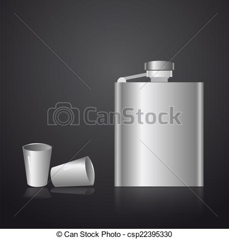 Hip flask Stock Illustrations. 86 Hip flask clip art images and.