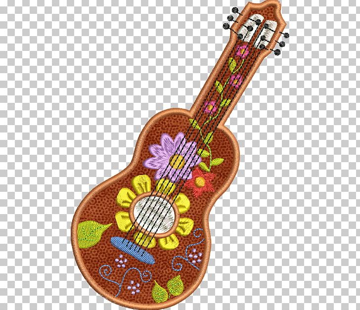 Ukulele Guitar Friede PNG, Clipart, Blume, Embroidery.
