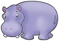 Hippopotamus Clipart.