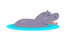 Hippo And Water Clipart & Free Clip Art Images #33130.