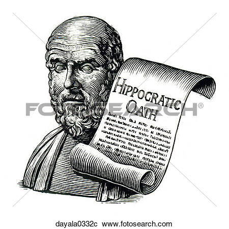 Stock Photography of Hippocratic oath, medicine, healthcare.