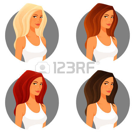 32,480 Hair Color Stock Vector Illustration And Royalty Free Hair.