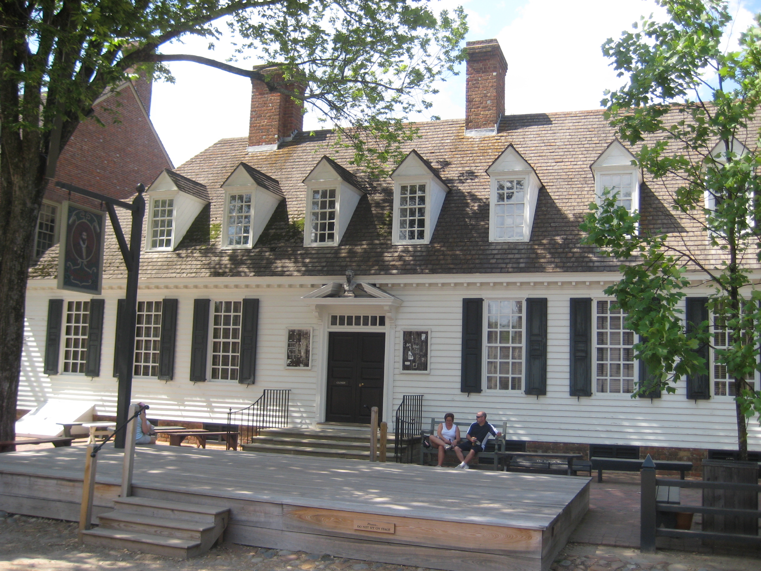 Colonial Tavern Clipart.