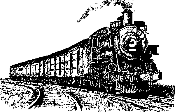 Steam train clip art.