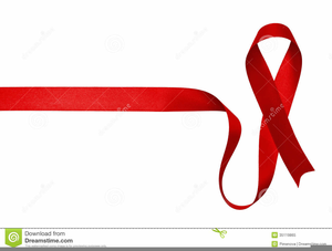 Hiv Red Ribbon Clipart.