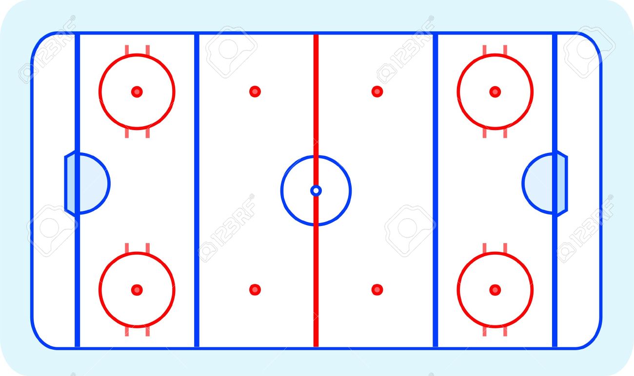 Printable Hockey Rink
