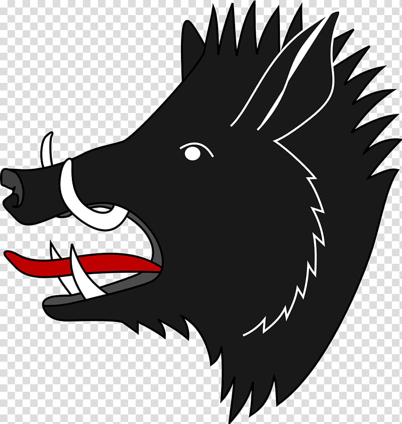 Pig, Wild Boar, Boar Hunting, Logo, Drawing, King Tongue.