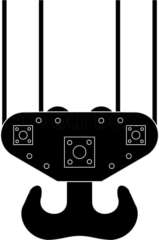 Hoist Crane Clip Art.