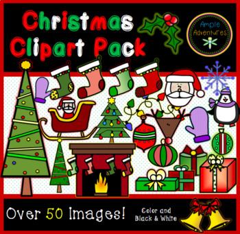 Christmas Holiday Clipart.