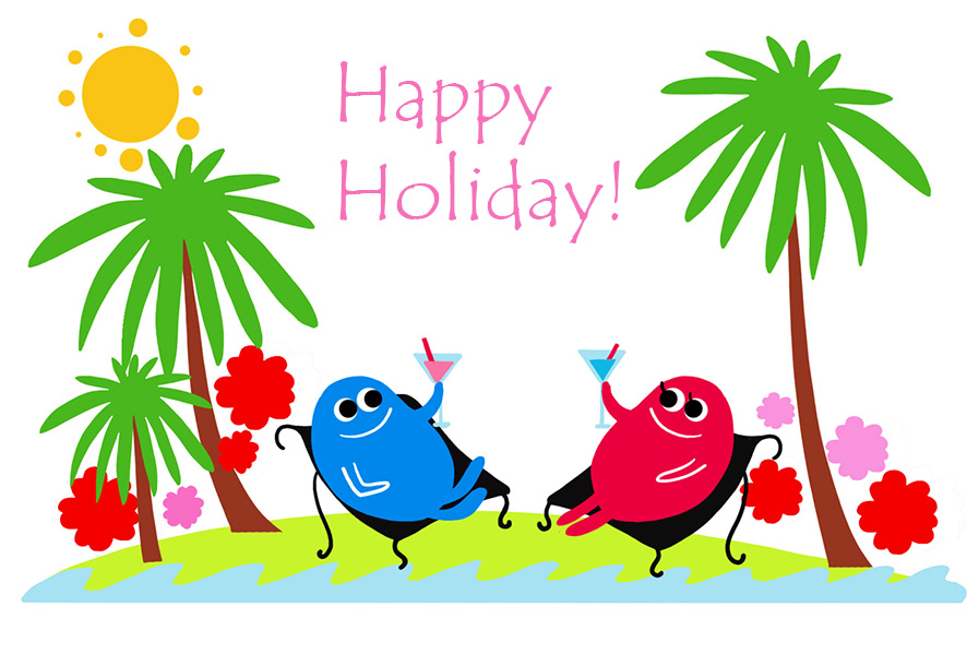 Clip Art Happy Holidays.