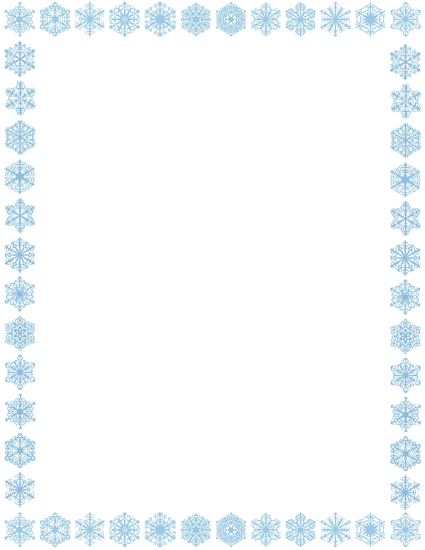 Clipart Snowflake Border 20 Free Cliparts Download Images On 