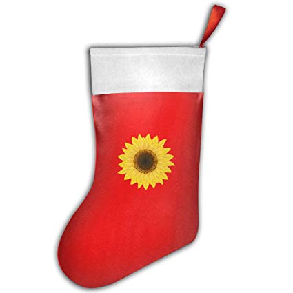 Amazon.com: QI82O@W Sunflower Clipart Christmas Stocking.