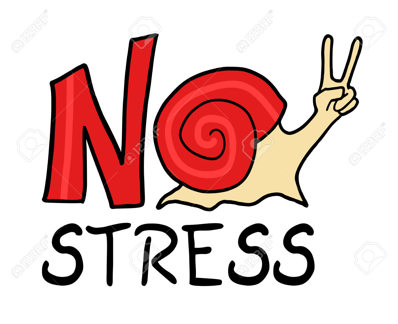 Clipart on stress