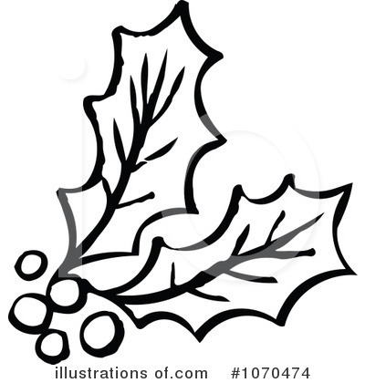 Holly Leaf Clipart.