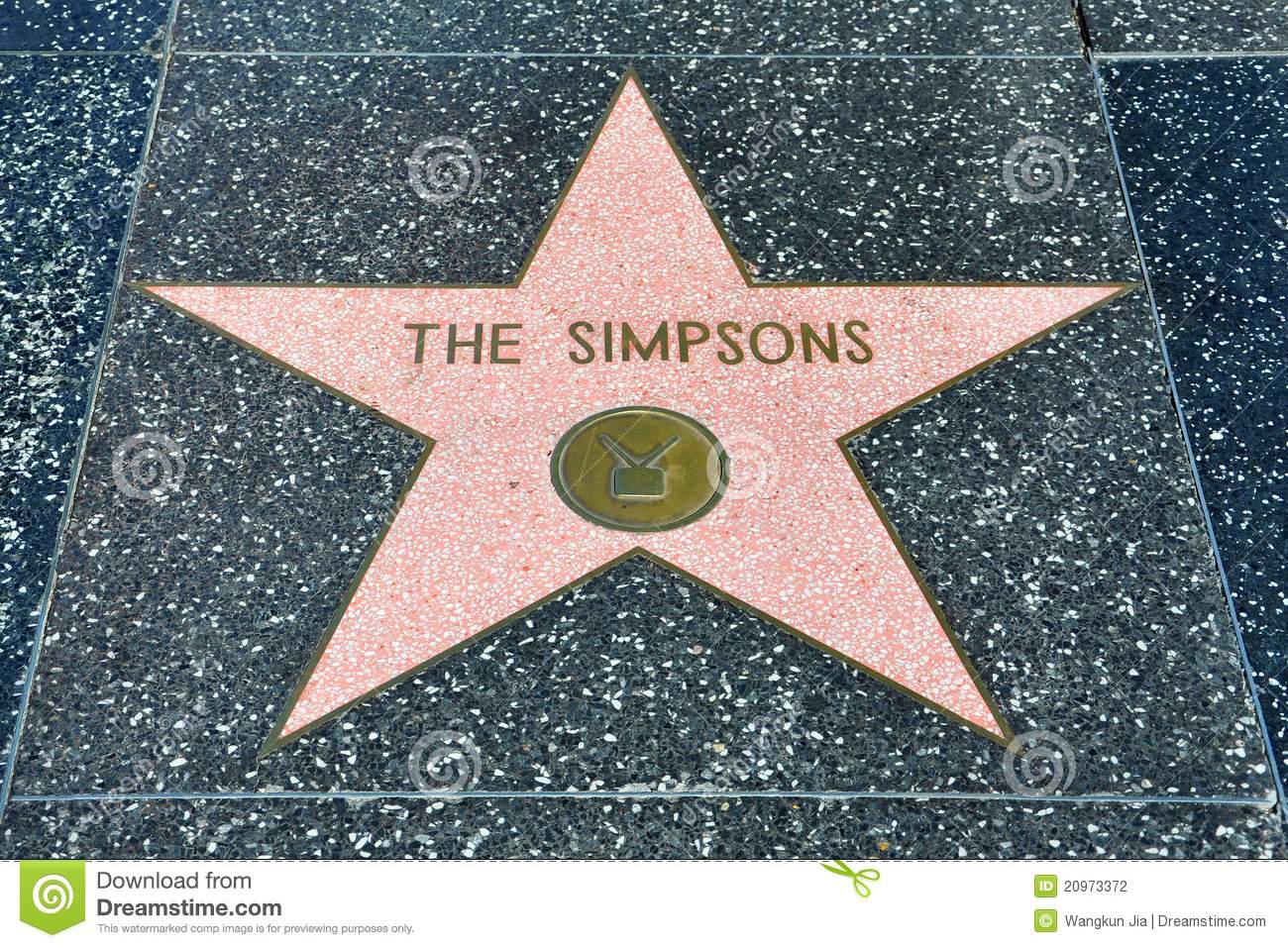 Hollywood walk of fame clipart.