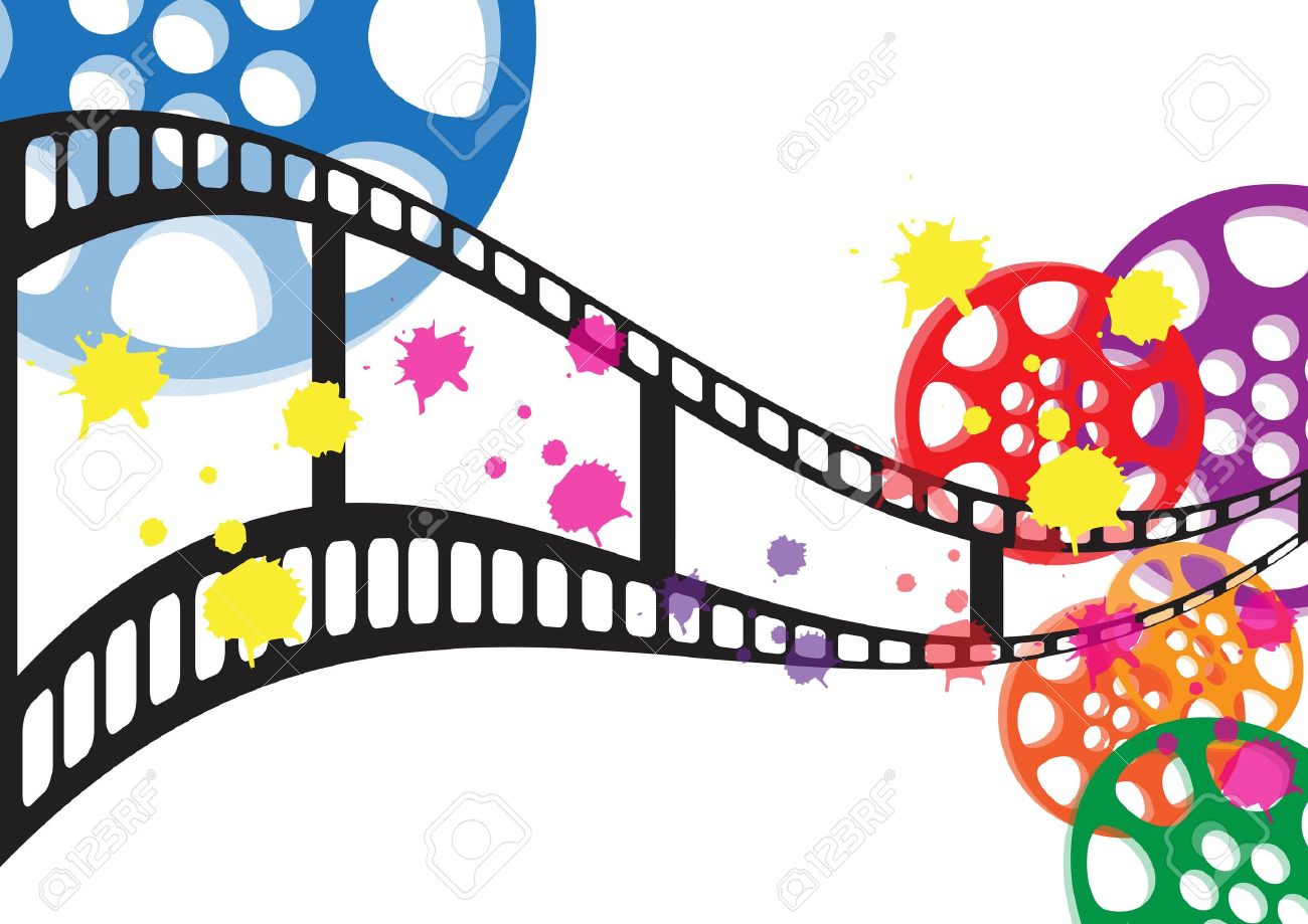 Film Clipart Background.