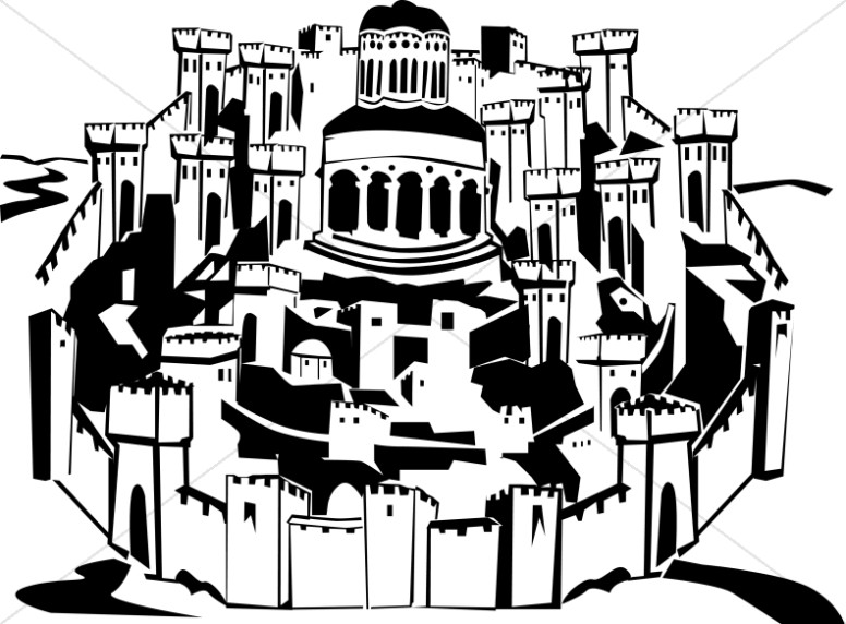 The Holy City of Jerusalem.