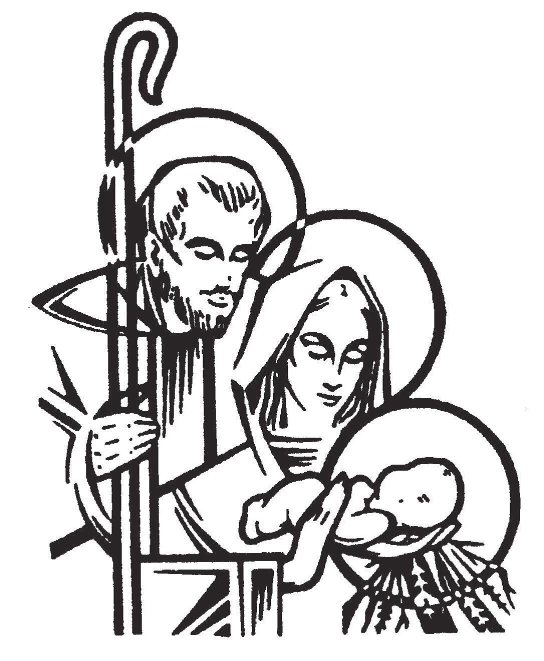 holy family clipart black and white 10 free Cliparts | Download images ...