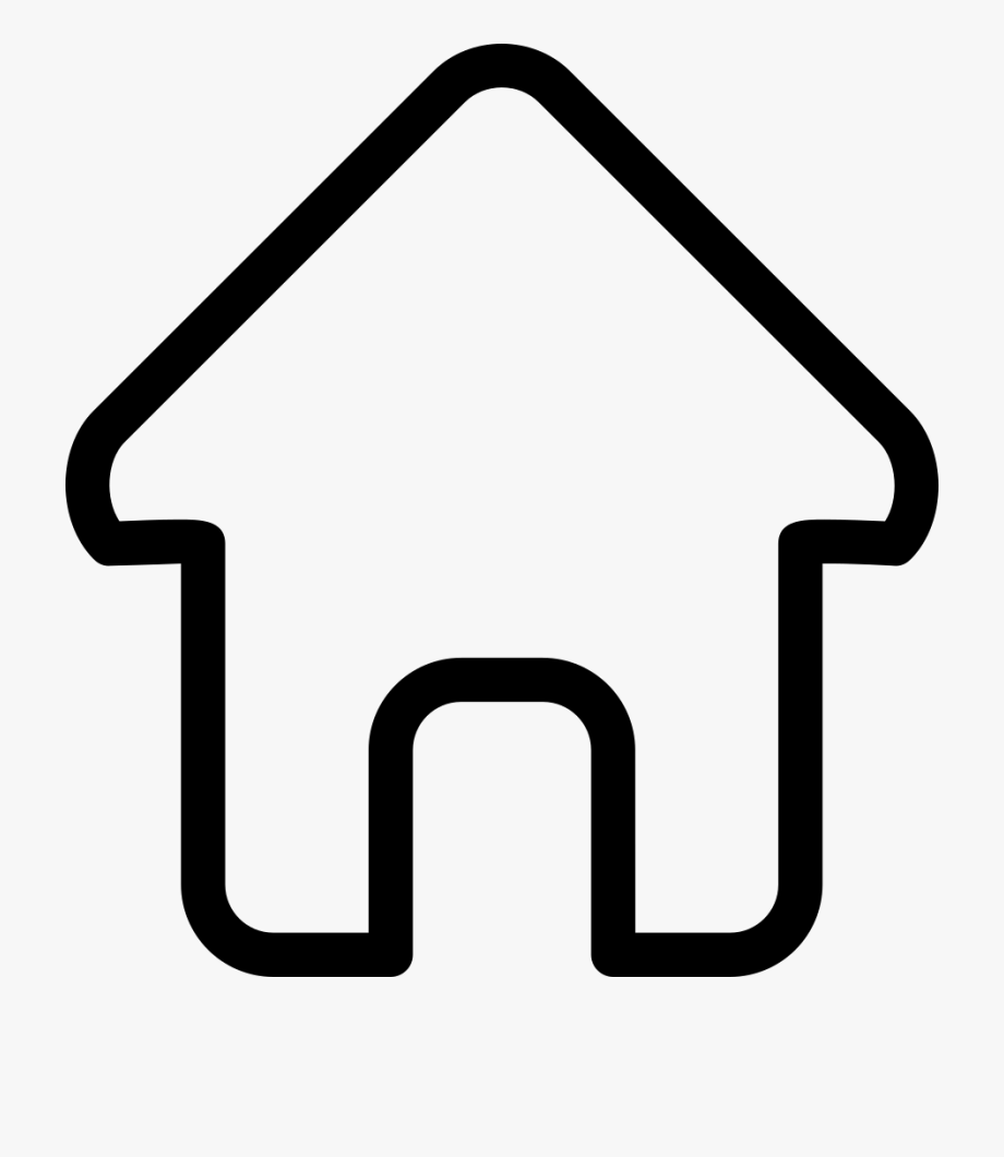 House Outline Svg Icon Free Download 3 Cliparts.