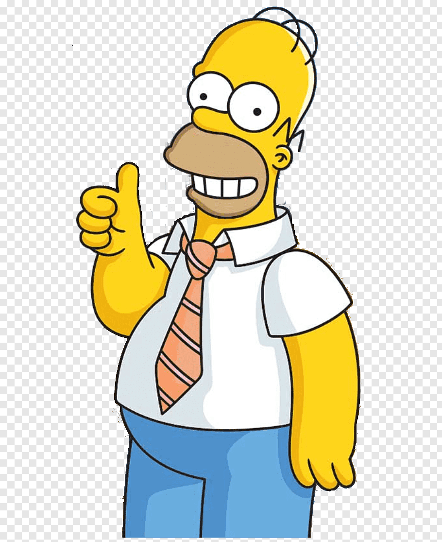 Homer Simpson SVG