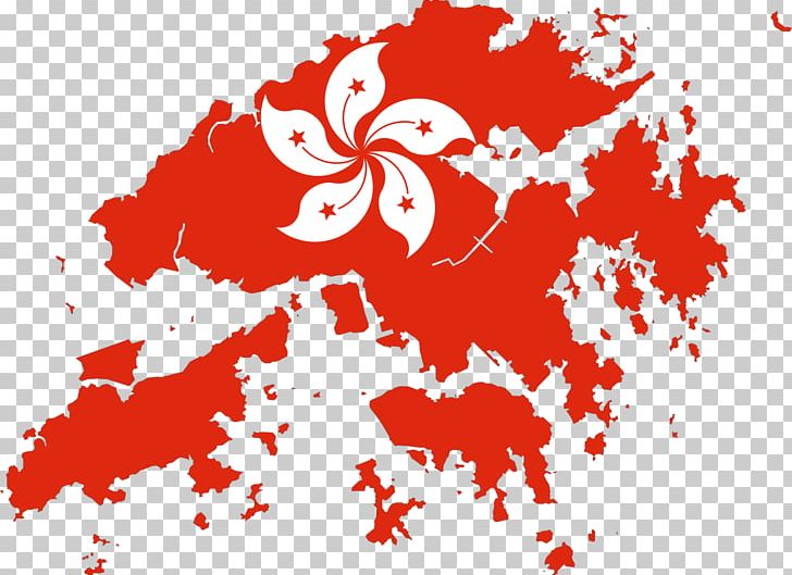 Flag Of Hong Kong Map PNG, Clipart, Blank Map, Fictional.