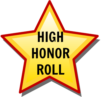 High Honor Roll: Grade 8, 3rd Marking Period 2018.