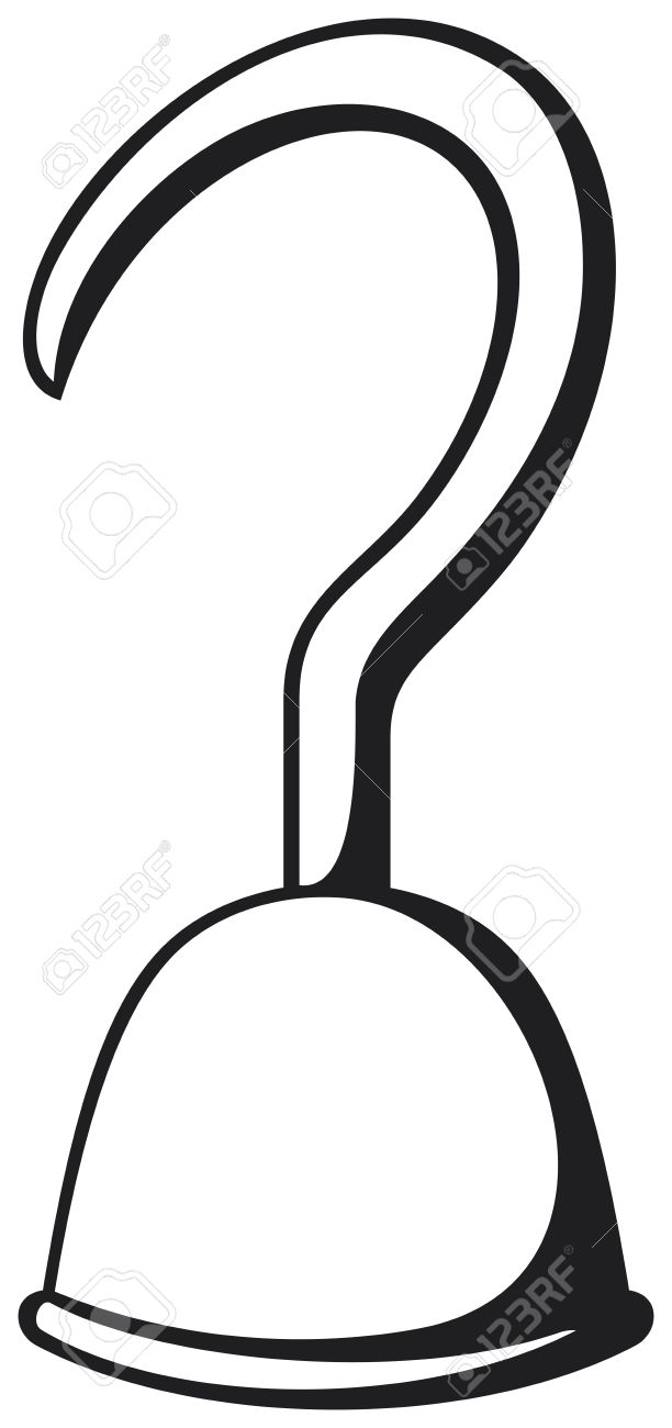 Hook clipart black and white 3 » Clipart Station.