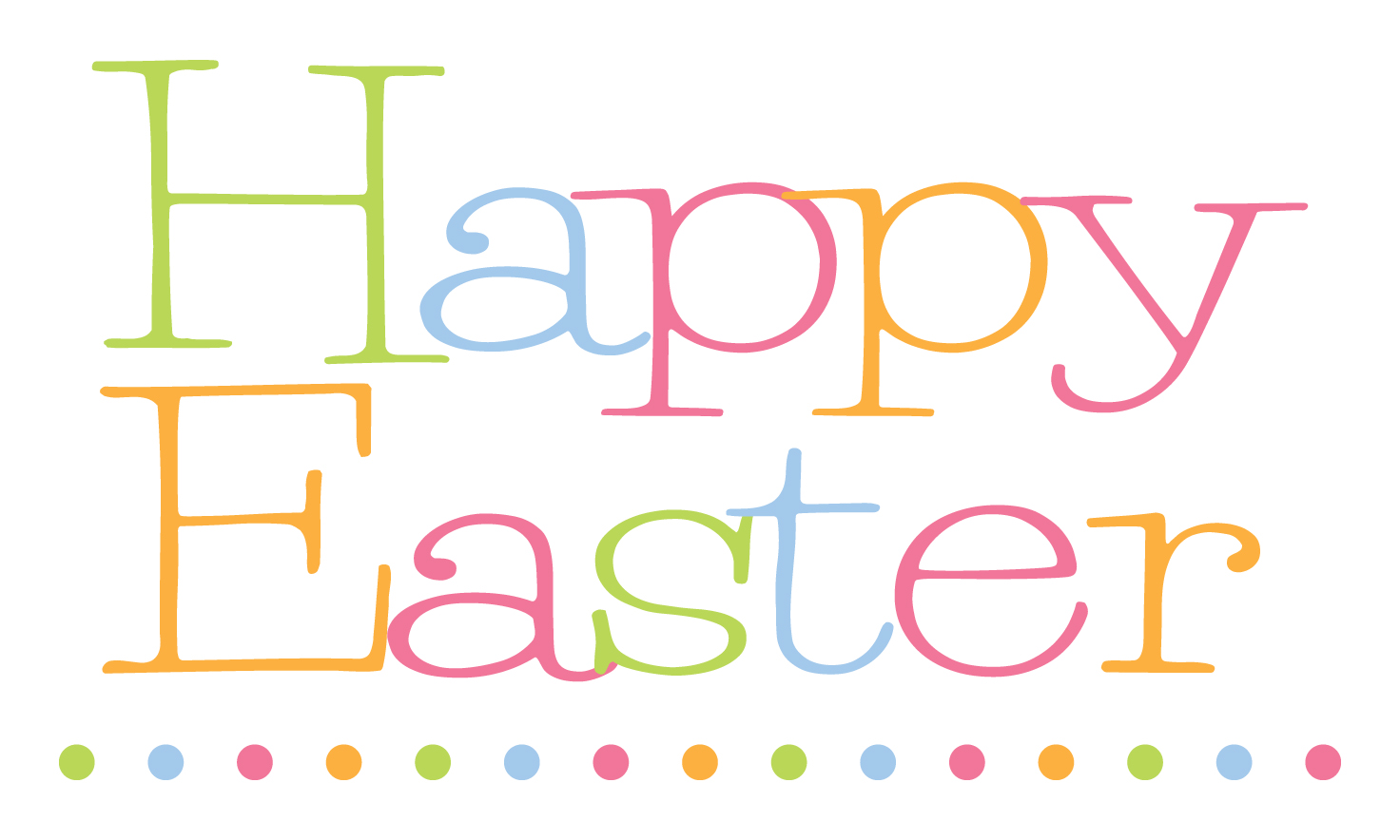 1164 Happy Easter free clipart.
