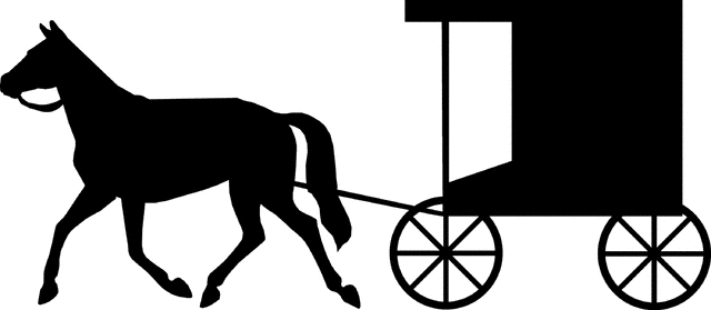 Horse and buggy clipart - Clipground