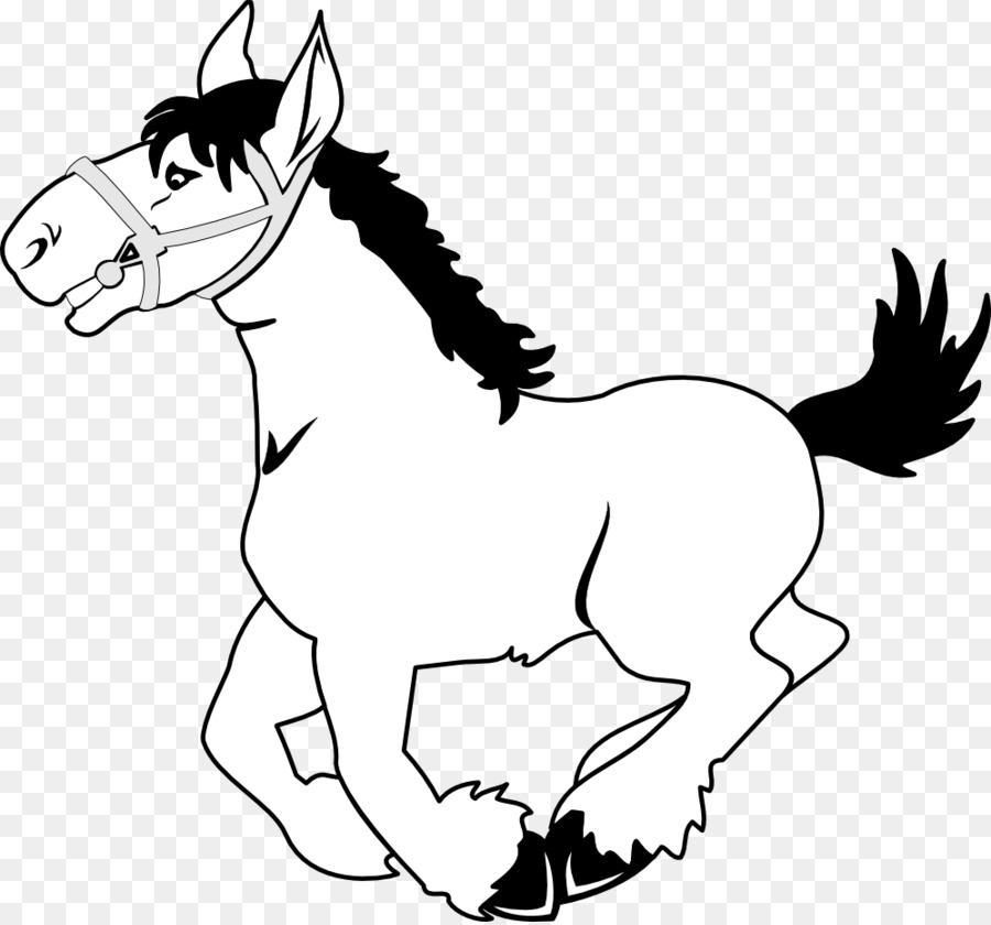 Donkey Cartoon clipart.