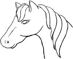 Easy Drawings Of Horses Heads.