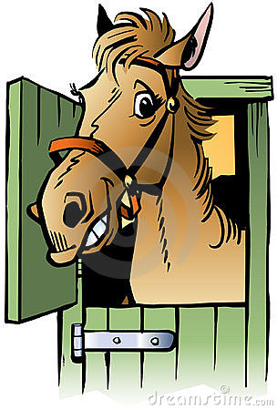Horse Barn Clipart.