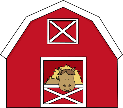 Horse Barn Clipart.