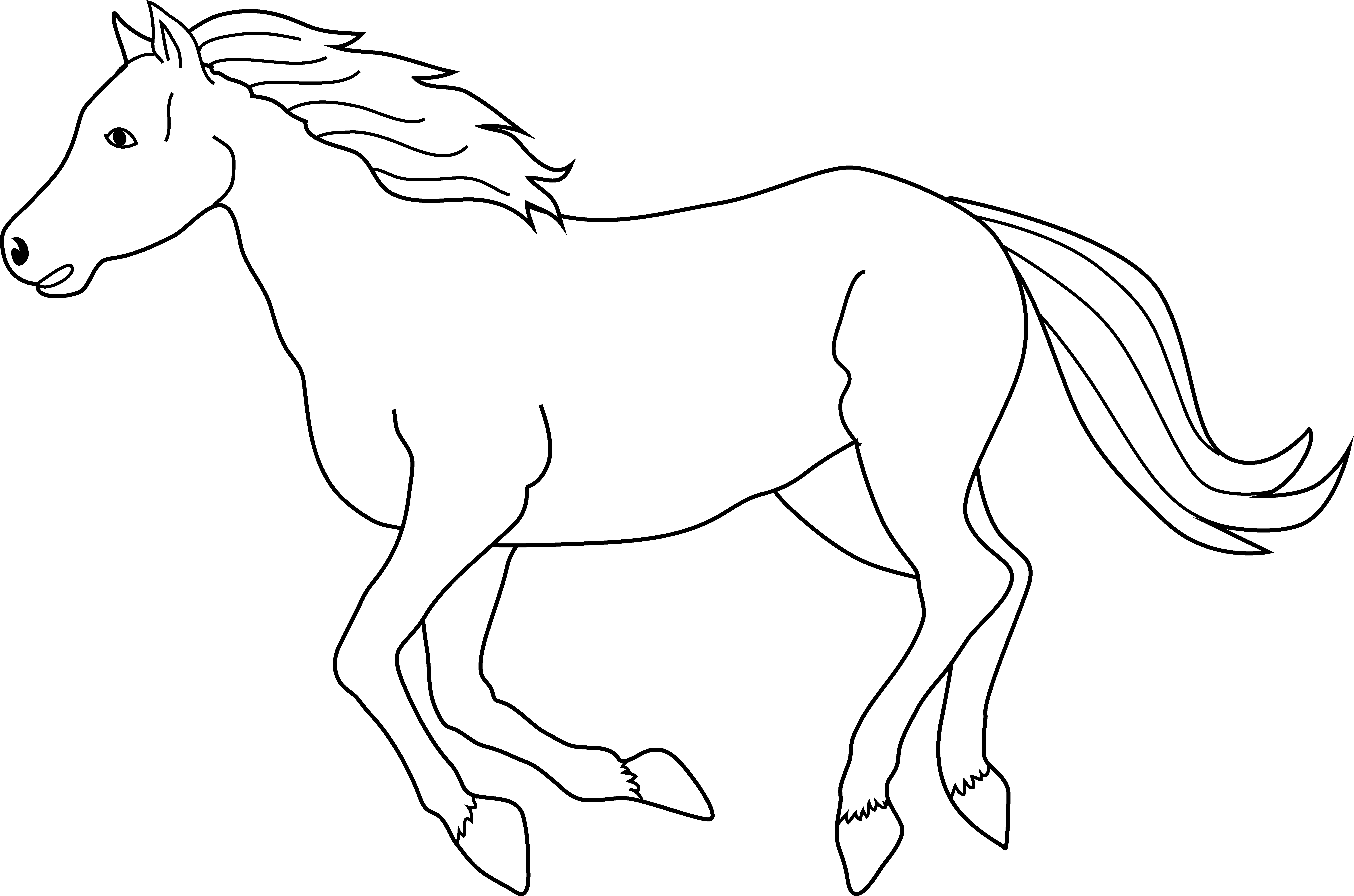 horse line drawing clipart 10 free Cliparts | Download images on