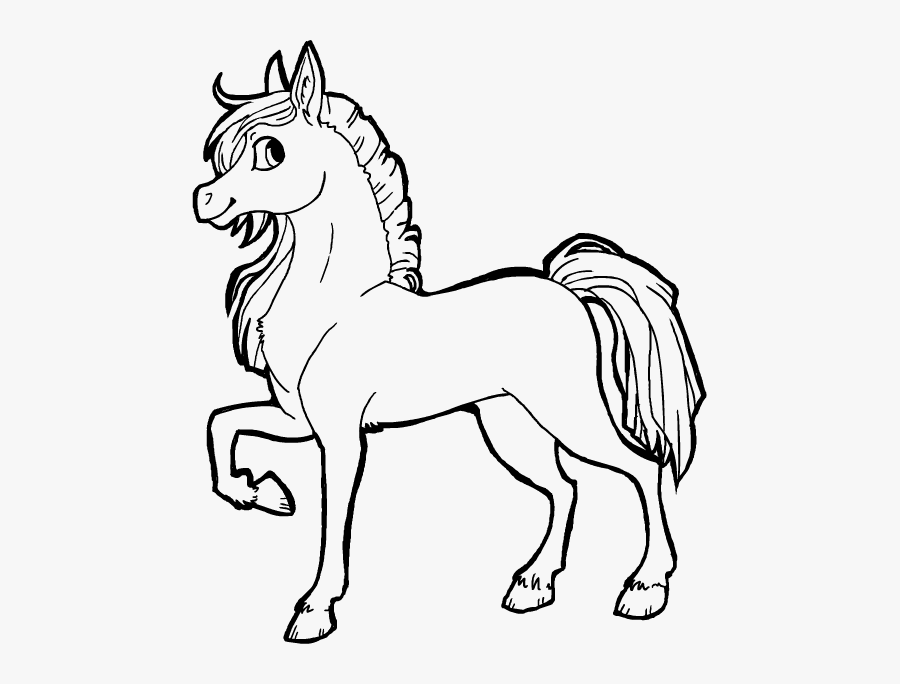 Free Horse Lineart By Griffsnuff On Clipart Library.