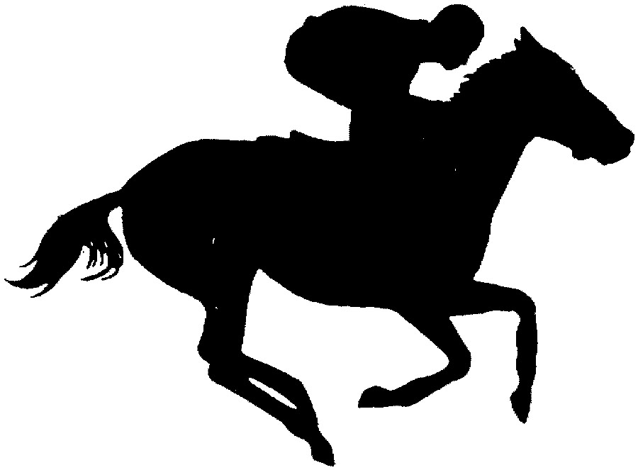 Horse Racing Clipart.