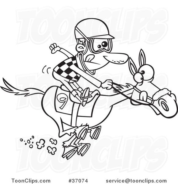 Horse Racing Cartoon Clip Art Horse Racing Cartoons.