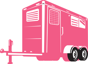 Horse Trailer Clipart.