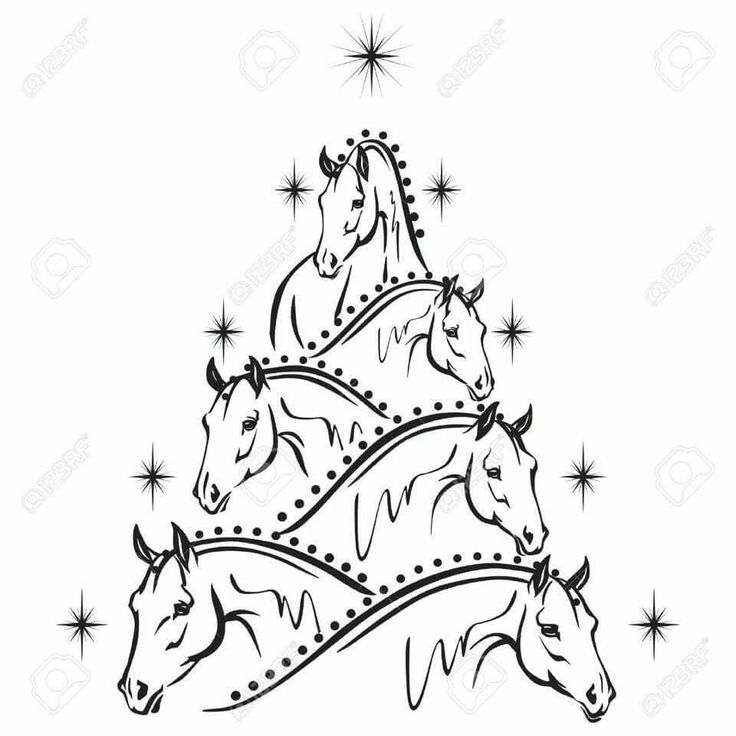 Download horsehead christmas tree clipart 20 free Cliparts ...