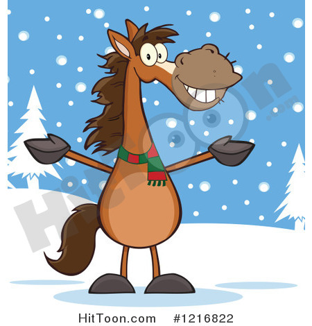 Horses in snow clipart 20 free Cliparts | Download images on Clipground ...
