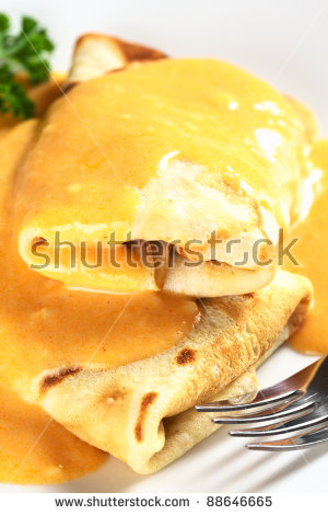 Crepe A La Hortobagy Stock Photos, Royalty.