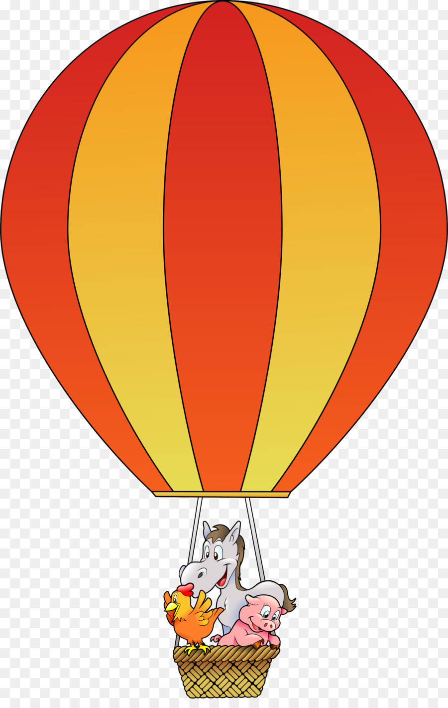 Hot Air Balloon Cartoon Images ~ Ballooning Hiclipart | Bodaswasuas