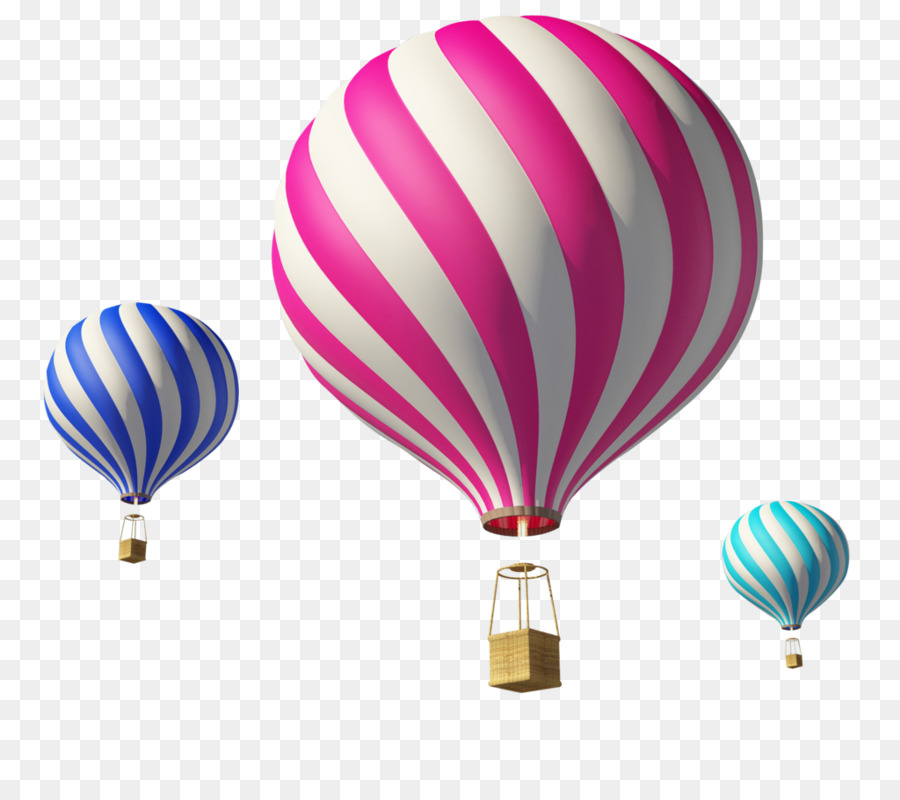 Hot Air Balloon png download.