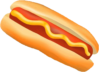 Hot Dog Clip Art PG 1.