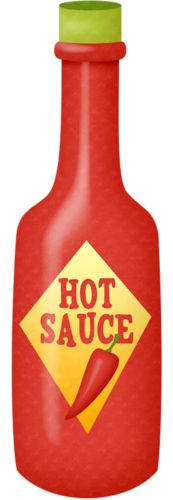 Hot sauce clipart.