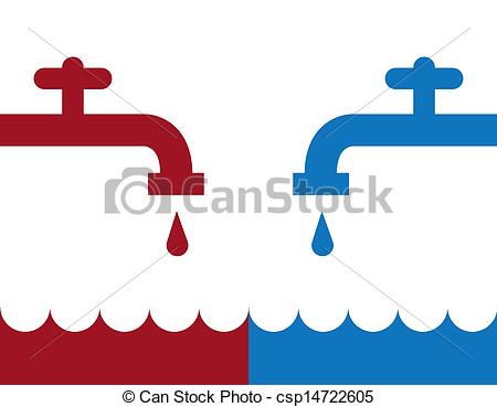 Hot water clipart.