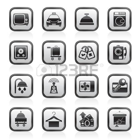 695 Hotel Facilities Stock Vector Illustration And Royalty Free.